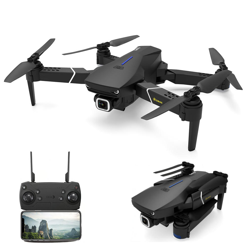 4K HD Camera 2.4G WIFI FPV GPS Folding Drone Wide Angle RC Quadcopter