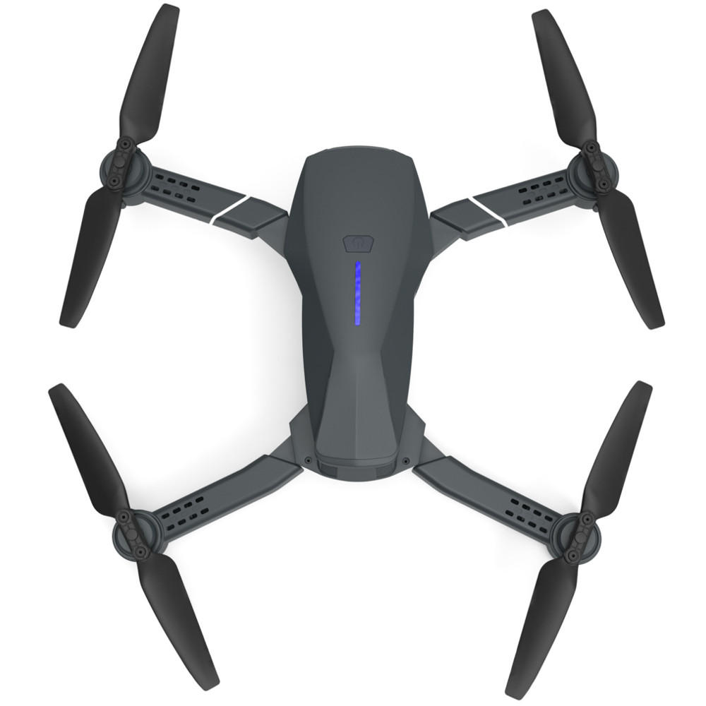 Couleur : Noir, Taille : Taille Unique Pièces dentraînement aux Drones Compatible avec Eachine E520 E520S RC Drone Quadcopter Pièces de Rechange Quick Release Pliable Hélice Props Blades 4Pcs 