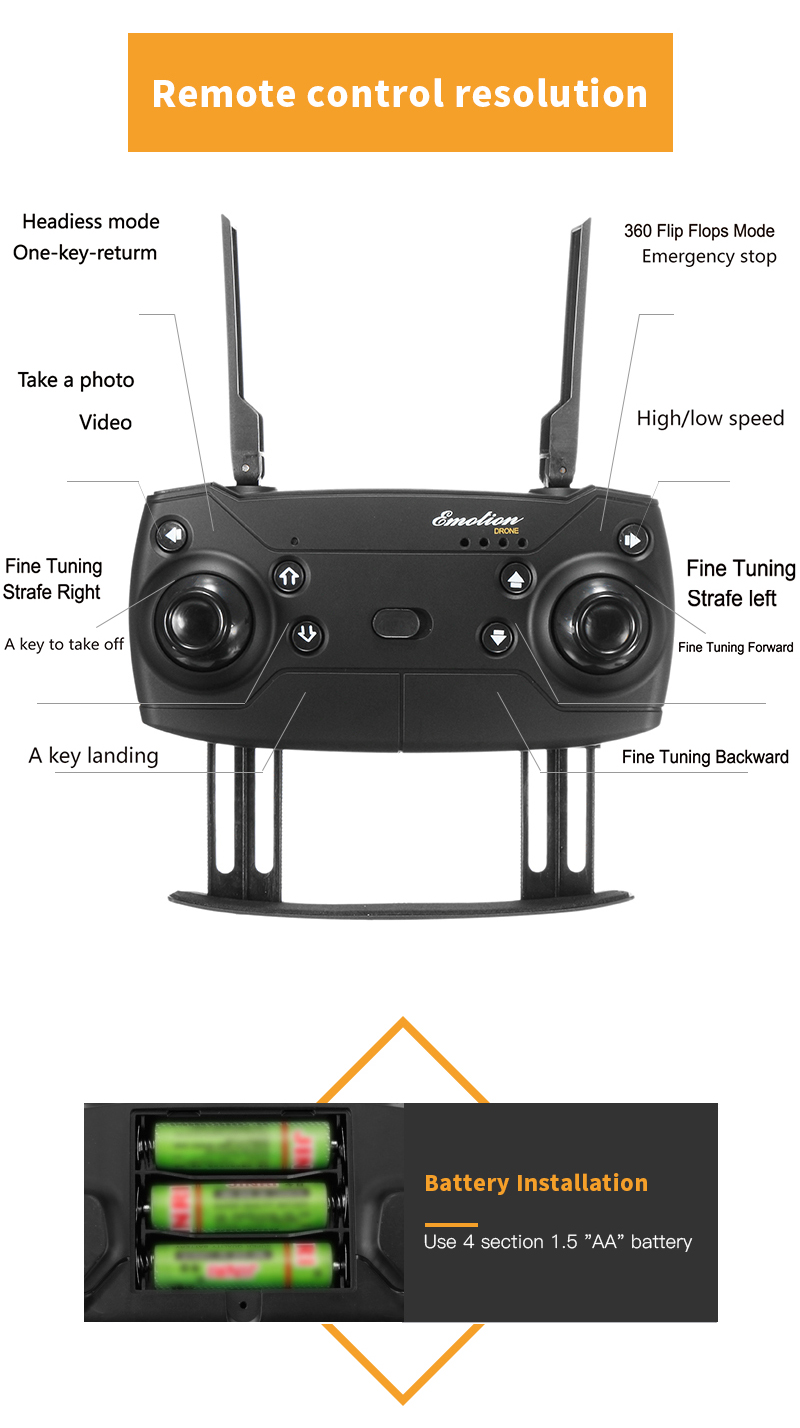drone x emolion pro