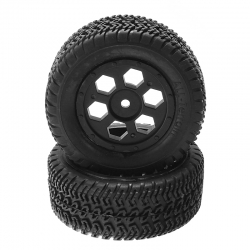 Eachine RatingKing F14 2PCS Rim Tire With Foam Wheel 411711 411712 1/14 RC Car Parts