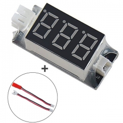PH2.0 PH1.25 Voltage Checker Display Tester For Eachine E010 E010S Blade Inductrix Tiny Whoop