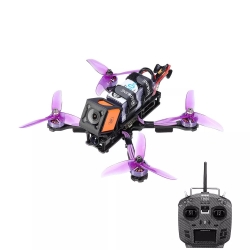 Eachine Wizard X220HV 6S RC FPV Racing Drone F4 OSD 600mW Foxeer Cam w/ Jumper T8SG V2.0 Plus Transmitter FrSky / Flysky Receiver RTF - Mode 1 (Right Hand Throttle) FrSky Receiver