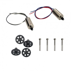 Eachine EG16 GPS RC Drone Quadcopter Spare Parts Pack Brushed Motor CW&CCW with Gear Cone Aluminum Shaft