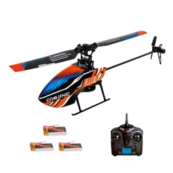 Eachine E119 2.4G 4CH 6-Axis Gyro Flybarless RC Helicopter RTF 3pcs 4pcs Batteries Version - 4 Batteries Mode 2