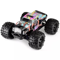 Eachine EAT02 1/8 4WD 2.4G RC Car Brushless Big Foot High Speed 90km/h Drift Vehicle Models Truck Metal Chassis - 01