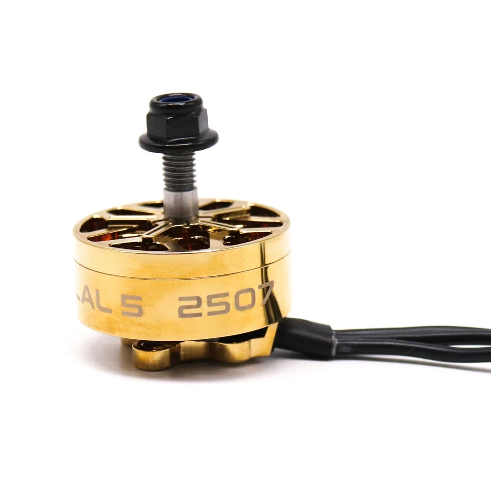 2507 1800KV 3-6S Brushless Motor Parts for LAL5 228mm 4K FPV Racing Drone - Clockwise Screw Thread