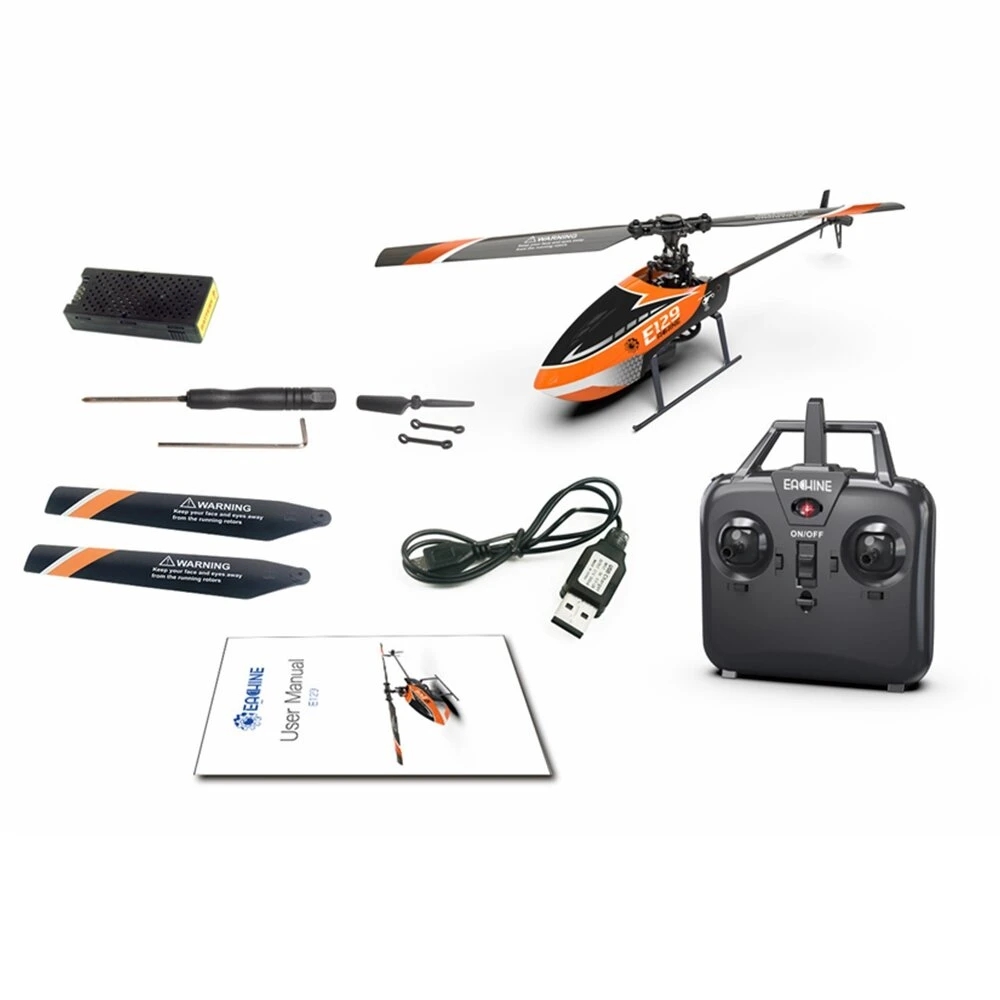 Eachine E119 2.4G 4CH 6-Axis Gyro Flybarless RC Helicopter RTF Left Hand