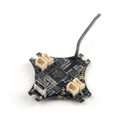 25.5x25.5mm Happymodel Nano X F4 OSD 1-2S Flight Controller AIO 5A BL_S 4in1 ESC & Compatible Flysky Receiver for Eachine Novice-I Whoop RC Drone FPV Racing