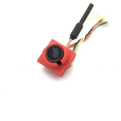 URUAV Protective Mount Cover 19mm Wide Expansion Camera Bracket for Eachine TX06 VTX FPV Racing Drone - Red
