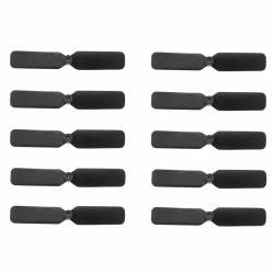10PCS 2.5 Inch 2-Blade Propeller Spare Part For Eachine Mini F22 Raptor 260mm RC Airplane