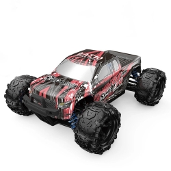 Eachine EAT10 1:18 Brushed Remote Control Truck 4WD High Speed 42 Km/h All Terrains Electric Off Road Monster RC Car Model Vehicle Crawler - Yellow