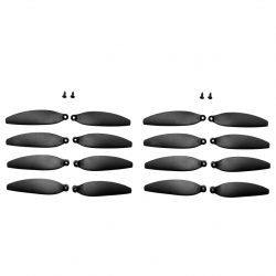 Eachine EX5 GPS 5G WIFI FPV RC Quadcopter Spare Parts 16Pcs Propeller Props Blades 8Pairs with 4Pcs Screws