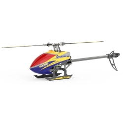 Eachine E150 2.4G 6CH 6-Axis Gyro 3D6G Dual Brushless Direct Drive Motor Flybarless RC Helicopter BNF Compatible with FUTABA S-FHSS - with 1 Battery